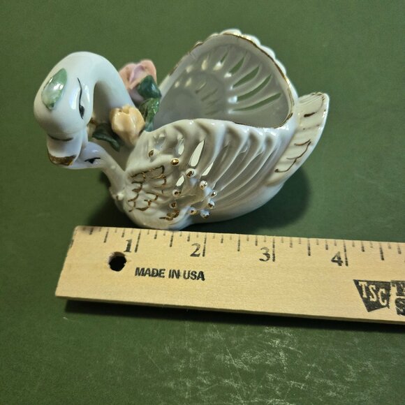 Vintage Victorian Chair and Swan Trinket Dish - Picture 12 of 13